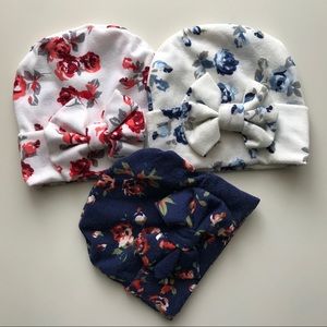 Newborn-3 hats bundle
